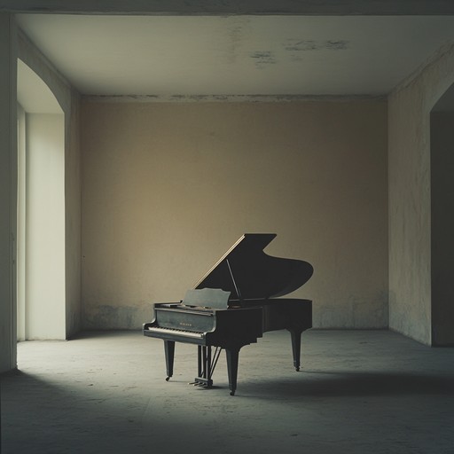 A poignant and emotional instrumental ballad that evokes a sense of longing and nostalgia. Imagine a desolate countryside at dusk, with fading sunlight casting long shadows. Sparse yet impactful piano notes intermingle with gentle strings, creating an atmosphere of reflection and wistfulness. The melodies twist and turn like memories, illustrating a narrative of lost love and unfulfilled desires, filling listeners with a profound sense of yearning