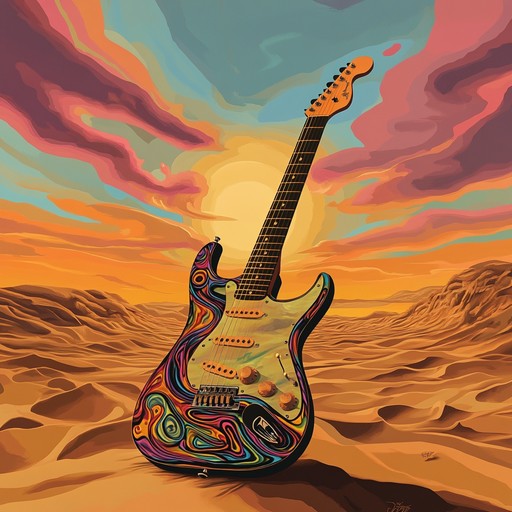 Dynamic and groovy, this track captures the wild freedom of the desert with powerful riffs and hypnotic beats, creating an adventurous and mystical journey through psychedelic rock.