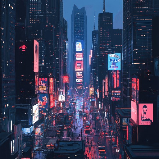 A sonic journey through midnight streets, this intense new wave track features electric melodies and relentless rhythms. Synthesizers create an atmosphere charged with urgency and intrigue, reflecting the neon glow and restless energy of a city at night.