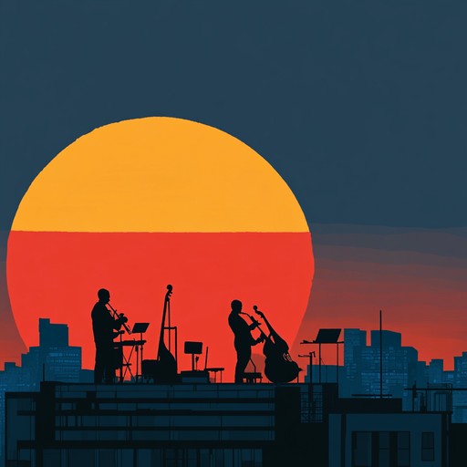 An instrumental piece that captures the essence of a tranquil evening, combining mellow jazz tones with soulful rhythms to create a soothing atmosphere