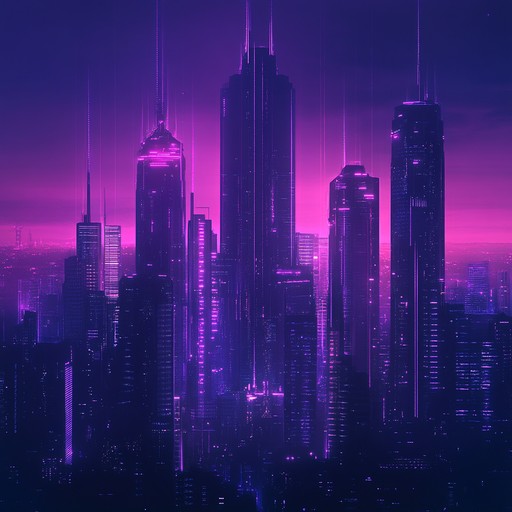 This track merges haunting synth melodies with deep bass rhythms and soulful elements to capture the essence of desolate, neon drenched streets in a futuristic cyberpunk world.