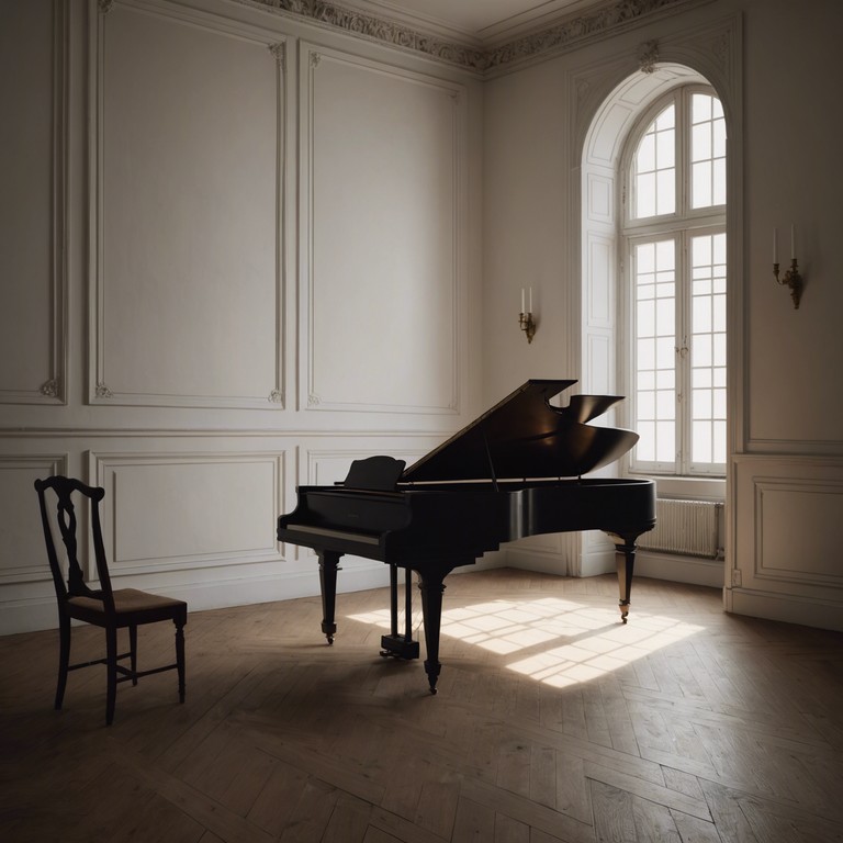 An immersive baroque composition featuring a harpsichord, crafting an emotionally rich and deeply sentimental narrative. The music intricately layers classical harmonies to evoke stories of longing and ancient love.