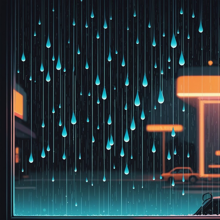 An emotive arrangement that conjures images of distant memories flickering like neon signs across the rain slicked streets of a cyberpunk city, sparking a deep sense of nostalgia and hope.