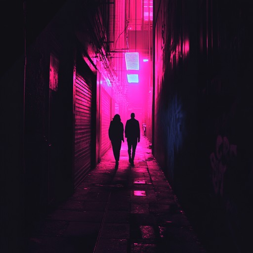 Experience a thrilling journey through fast and menacing beats, dark synths, and an urgent, driving rhythm, creating a soundscape of suspense and unease.