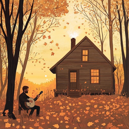 A soothing instrumental blending banjo and fiddle, evoking the tranquil beauty of quiet valleys and forgotten paths.