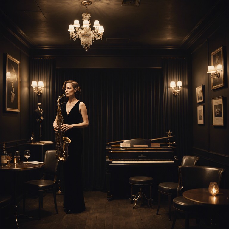 This track encapsulates the essence of a 1930s berlin cabaret club, with a modern twist of groovy beats and seductive melodies. The deep, resonant tone of a classic saxophone brings the allure of the past into a contemporary rhythm, promising a timeless, vibrant ambiance.