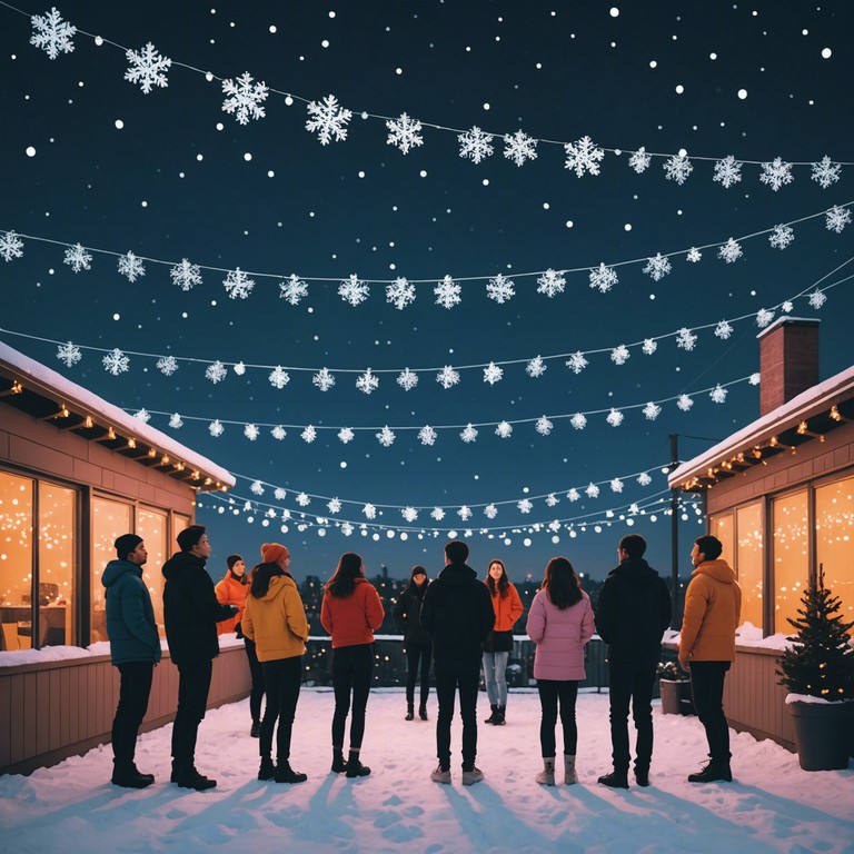 Taking the joyous sounds of christmas and mixing them with the gritty beats of hip hop creates an unconventional festive experience that’s both refreshing and exhilarating, blending cozy seasonal melodies with an energetic urban flair.