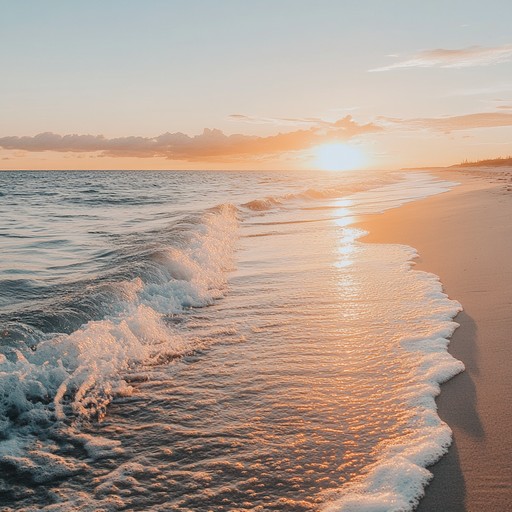 Experience the calming sensation of a serene sunset as gentle dancepop beats enthrall you. This tranquil composition, driven by smooth synth melodies and a subtle, carefree rhythm, evokes a sense of peace and end of day bliss, perfect for winding down in tranquility.