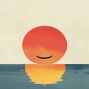 a serene, positive morning atmosphere