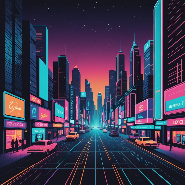 This track embodies the spirit of a high octaine, cyberpunk inspired musical journey, infusing deep synths with pulsating rhythms for a thrilling night time ride through cybernetic cities.