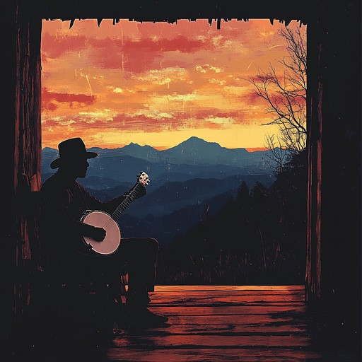 This piece is a heart tugging instrumental that uses the rich, twangy sound of the banjo to transport listeners to the quiet, reflective moments of the appalachian twilight, conjuring images of old memories and unfulfilled longings