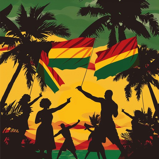 An inspiring instrumental track combining the steady, rhythmic beats of traditional reggae with soaring melodies, evoking a sense of victory and triumph. It features a blend of reggae guitars, bass, and rhythmic percussion, creating an uplifting atmosphere perfect for celebrations and moments of accomplishment.