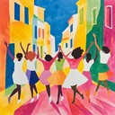 vivacious afro cuban rhythms igniting joyful street celebrations