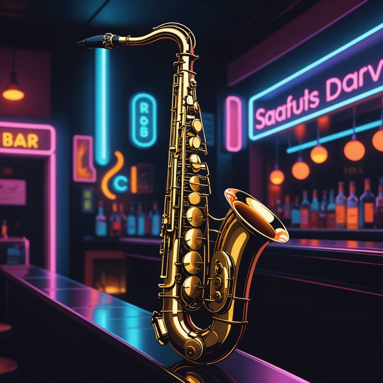 Delve deeper into the quiet corners of the city at night. This soft, alluring saxophone composition perfectly pairs with introspective nights or low lit evening drives, providing a smooth, serene soundtrack to your personal cityscape.