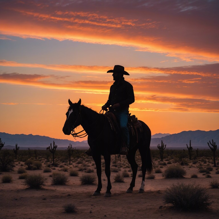 This composition captures the vast, majestic landscapes of the wild west, evoking images of dusty trails, sprawling deserts, and rugged cowboys. The harmonica leads with a longing, soulful sound that embodies the spirit of the frontier, accompanied by a sweeping instrumental backdrop that amplifies the sense of adventure and grandeur.