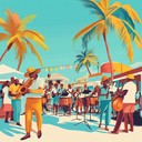 a cheerful instrumental rumba spreading happiness through lively beats.