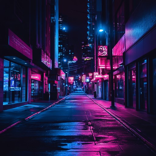 A soothing journey through ambient tones and gentle electronic rhythms that evoke a quiet, reflective night in a city bathed in neon lights. It encapsulates the feeling of introspection amidst the urban environment, using delicate synth patches and evolving soundscapes to set a mood of serene contemplation.