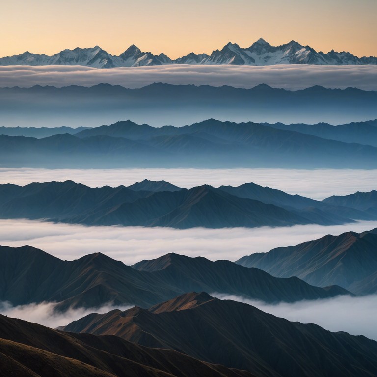 A reverberating composition that takes listeners back to the ancient highlands, where the spirits of ancestors linger. This piece uses the traditional sounds of the andean panpipes to evoke a feeling of timelessness and connection to the earth and its history.