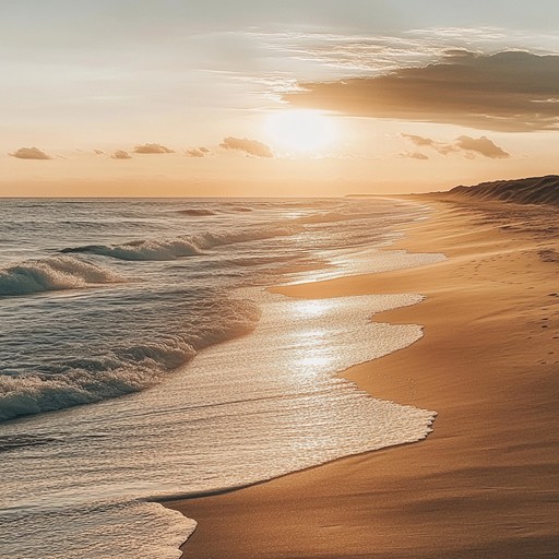 This calming instrumental reflects the tranquil experience of watching a sunset at the beach. The gentle guitar tones create a soothing atmosphere, evoking feelings of peace and nostalgia, perfect for unwinding after a long day.