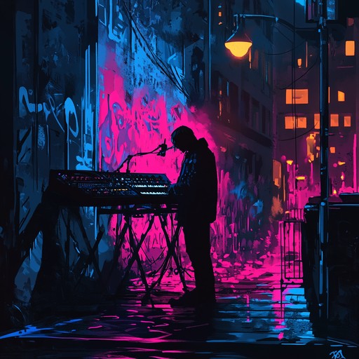 An instrumental that merges groovy funk basslines with heavy grime beats and edgy synths. This track takes listeners on a sonic journey through energetic city streets at night, featuring layered percussion, deep bass, and atmospheric soundscapes.