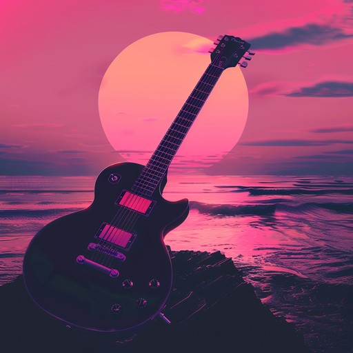 Picture a serene sunset at a bustling beach, where the day's energy transitions into a festive night. The song captures this moment with a blend of fiery electric guitar solos and a soothing rhythm section that compliments the scenery, providing a feeling of exhilaration and nostalgia.