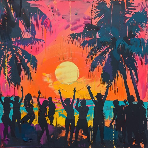 A lively uk garage tune marked by vibrant and bouncy rhythms. Playful ukulele strumming blends with dynamic synth patterns, evoking images of sun kissed streets and carefree days. The music exudes happiness and energy, making it a perfect soundtrack for joyful summer moments.