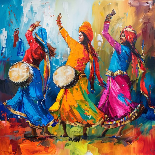 This track combines the spirited, traditional rhythms of punjabi bhangra with the infectious grooves of funk music. It features energetic dhol beats, funky bass lines, and vibrant guitars, perfect for bringing a festival or party atmosphere to life. The blend of these elements creates a lively, celebratory soundscape that invites everyone to dance.