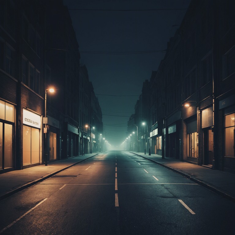 A track that mirrors the tranquillity of midnight walks through empty city avenues, weaved with the gentle playfulness of jack swing beats, creating a calming, reflective ambiance.