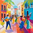 energetic rumba rhythms inspire lively dance and joyful celebration.