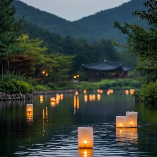 Imagine a night where the moon casts silver paths across the water, and each note from the gayageum emphasizes the scenic beauty and the deep cultural heritage of korea.