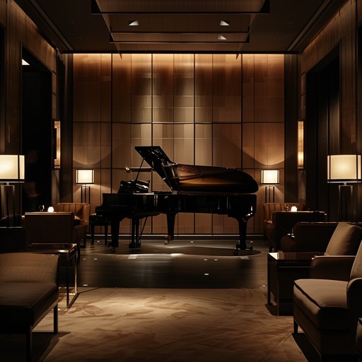 Immerse in the soft, soothing melodies crafted to serenade the quiet elegance of an evening lounge setting. This instrumental track, anchored by the gentle tones of the piano, weaves together elements of the lounge genre with ambient textures, creating a serene and elegant atmosphere perfect for relaxation or intimate gatherings. Let the sounds ease your mind and elevate your mood.