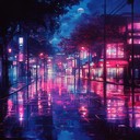 a soothing chillwave journey evoking dreamy, nostalgic urban nights.