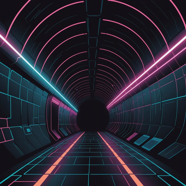 Imagine speeding through a neon lit tunnel, where shadows dance around every corner and every beat of the music pumps adrenaline through your veins. This track combines the intense energy of electronic beats with a dark, cinematic edge.