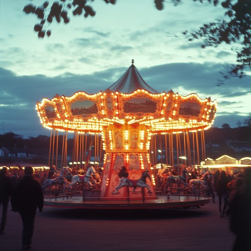 Envision being transported back to your favorite childhood fair, where the carousel spins under twinkling lights, and each note of music lifts your spirits, reminding you of carefree days and cotton candy clouds.