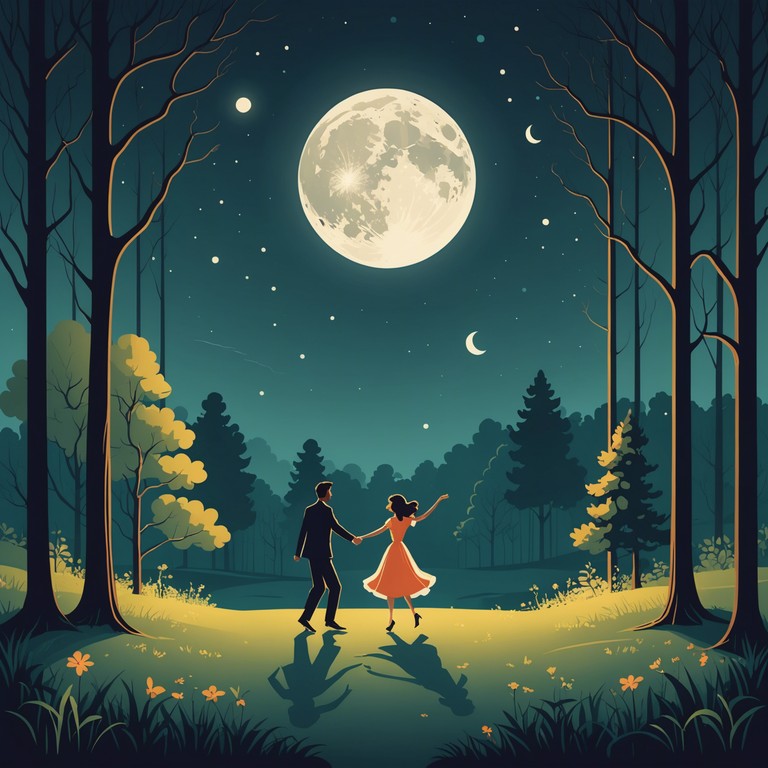 This track is an enchanting blend of old school swing rhythms with a modern dreamy twist, perfect for a moonlit dance or a serene evening at a vintage jazz club. The melody is both nostalgic and fresh, creating a magical atmosphere that transports the listener to a starry night where the music floats effortlessly through the air.