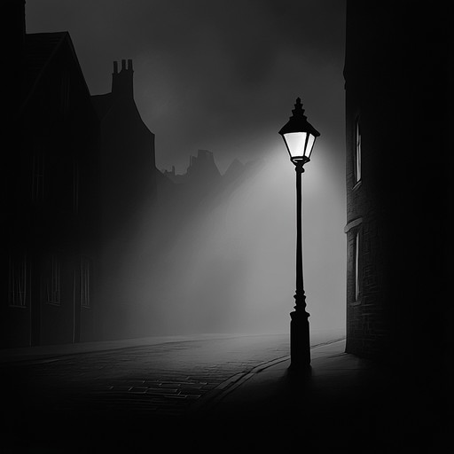 An ominous melody painting a soundscape of shadow filled streets in an old town, where every note evokes nostalgia and unease.