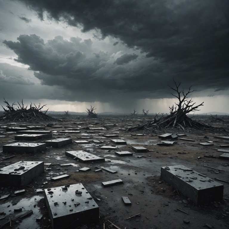 A powerful track featuring deep, aggressive stomping sounds, designed to mimic the rhythmic march of iron clad boots in a post apocalyptic setting. Reflects a fusion of human and mechanical elements, creating a hard edged dance that dominates the soundscape with its relentless energy. A powerful track featuring deep, aggressive stomping sounds, designed to mimic the rhythmic march of iron clad boots in a post apocalyptic setting. Reflects a fusion of human and mechanical elements, creating a hard edged dance that dominates the soundscape with its relentless energy.