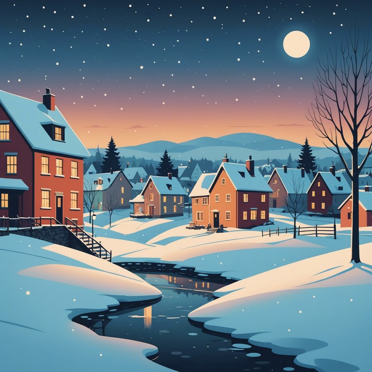 This alternative version continues with an elegant orchestral performance, underlining the grand celebration of winter festivities. It's imbued with subtle complexities that appeal to refined tastes, ideally setting the scene for a glamorous holiday event.