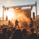 cheerful rap metal blending, with vibrant energy throughout.