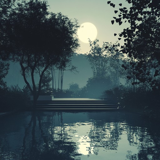 Create a serene, emotional waltz with gentle melodies that evoke introspective and tranquil reflections under a moonlit garden. The piece should focus on a flowing, contemplative feel, encompassing a mix of tender and bittersweet tones. The use of a delicate piano as the primary instrument will accentuate the emotions, bringing a sense of intimacy and calm to the composition. Ideal for late night quiet moments and thought provoking scenes.