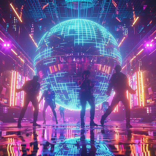 Step into a neon lit time machine where infectious disco rhythms and spacey synth textures transport you to an upbeat, danceable utopia. The track blends retro charm with futuristic sounds for a truly unique auditory experience.