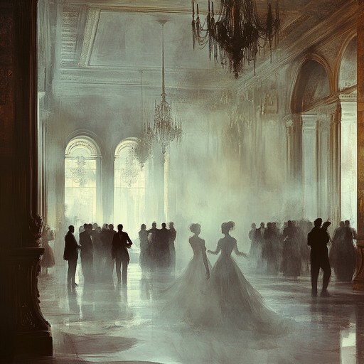 Imagine a ghostly dance in a deserted ballroom, with shadows swaying to a melancholic tango. This piece features a piano driven melody, rich with dark cabaret nuances and dramatic flair, capturing the essence of lost souls in a perpetual waltz.