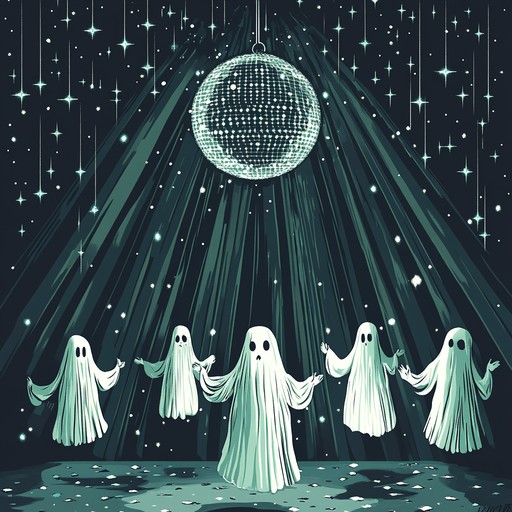 Experience the haunted side of the disco era with dark grooves and haunting synth melodies, transporting you to a ghostly 70s nightclub.