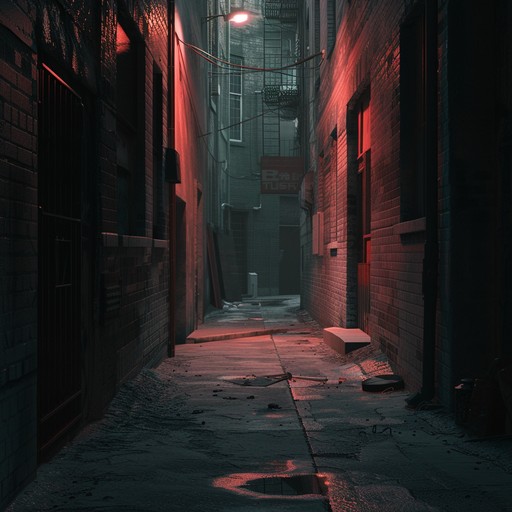 This dark and heavy trap instrumental features deep 808 bass, eerie synths, and haunting sound effects. The slow, menacing beat creates an unsettling atmosphere, perfect for a scene in a gritty urban setting or a suspenseful moment in a film.