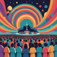 energetic gospel with a psychedelic twist.