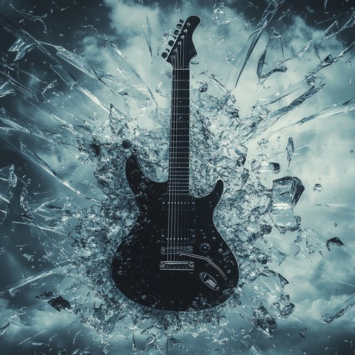 Experience the raw power of grunge as roaring guitars unleash an electrifying surge through a stormy sonic landscape, capturing the essence of exhilaration and intensity.