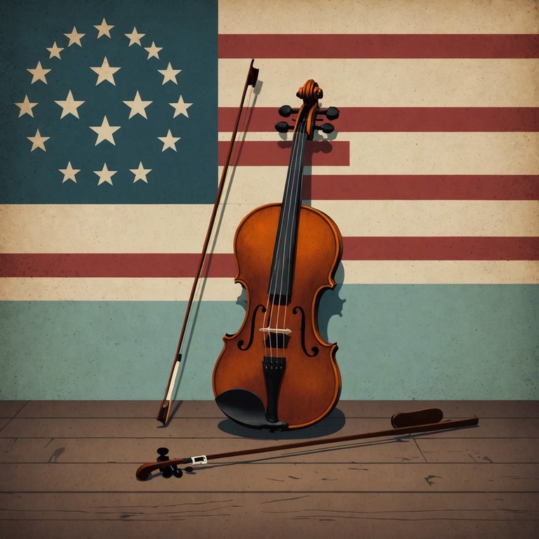 This composition combines subtle orchestral tones with a deep patriotic ethos, evoking a sense of introspection and reverence for one's homeland. Layered string sections create a rich tapestry of sound that mirrors the complex feelings of pride and melancholy associated with loving one's country amidst challenging times. The resulting piece is perfect for moments of national reflection or memorial tributes.