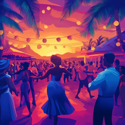 This groovy latin track blends spicy salsa rhythms with modern electronic elements, creating a vibrant and infectious soundscape. Perfect for dancing, the music features intricate percussion, energetic brass sections, and a driving bassline, transporting listeners to a lively, sun soaked fiesta.