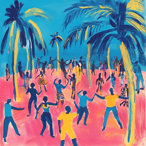 Feel the vibrant energy of a tropical dancefloor with this carefree salsa track. Its infectious rhythm and lively melodies will transport you to a sunny, joyful celebration, making you feel like you're dancing under the palm trees.