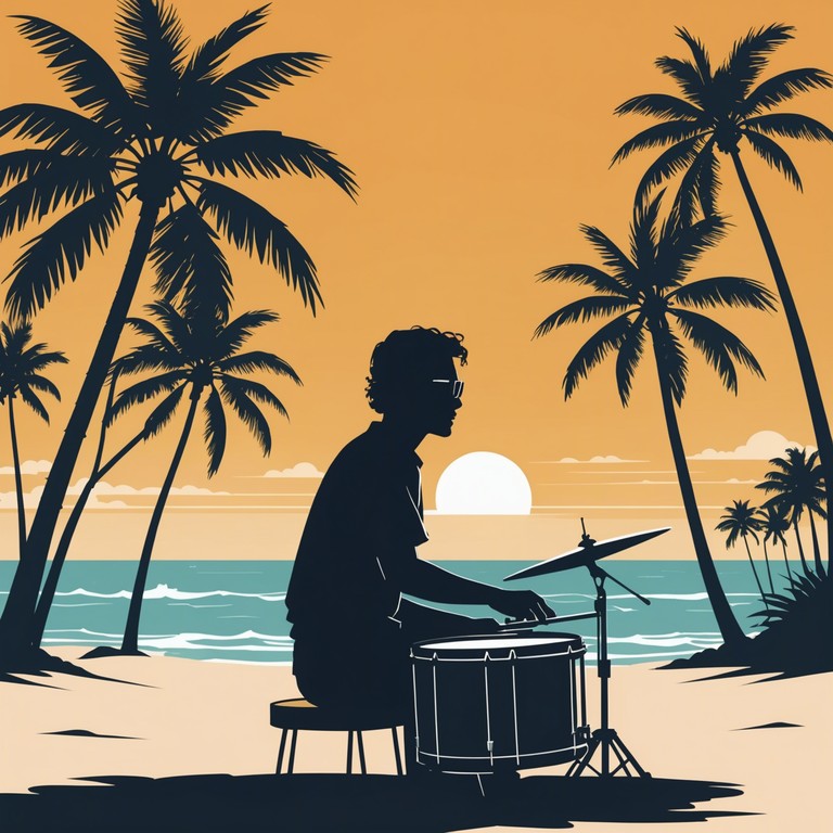 This track combines traditional calypso rhythms with passionate undertones, reflecting the vibrant pulse of a tropical island. The composition is enriched with steel drums leading the melody, creating an immersive, joyous, and lively atmosphere that captures the essence of island life and romantic escapades under the sun.